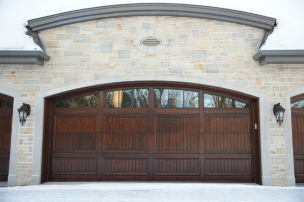 Our solid wood garage door