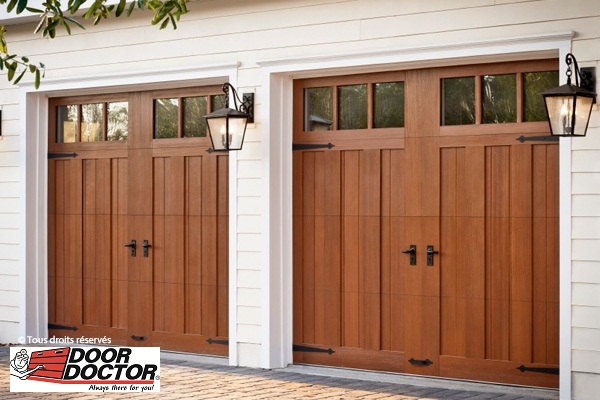 Our solid wood garage door