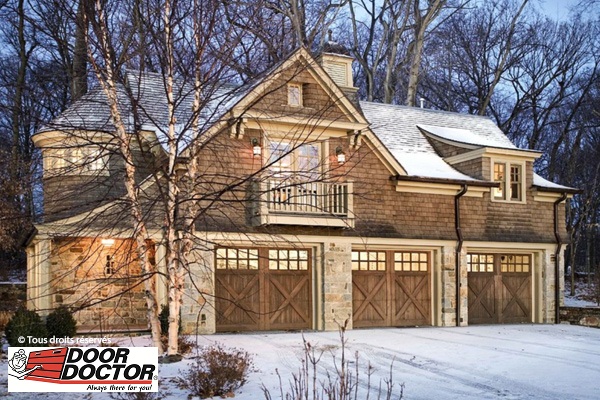 Our solid wood garage door