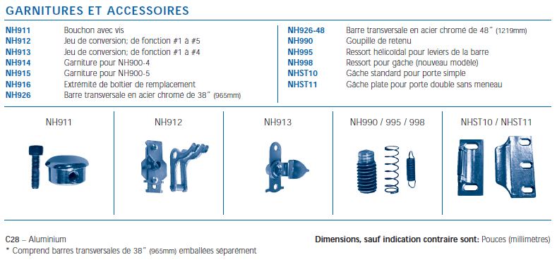 accessoires nh900