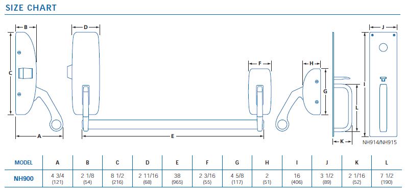 nh900 size