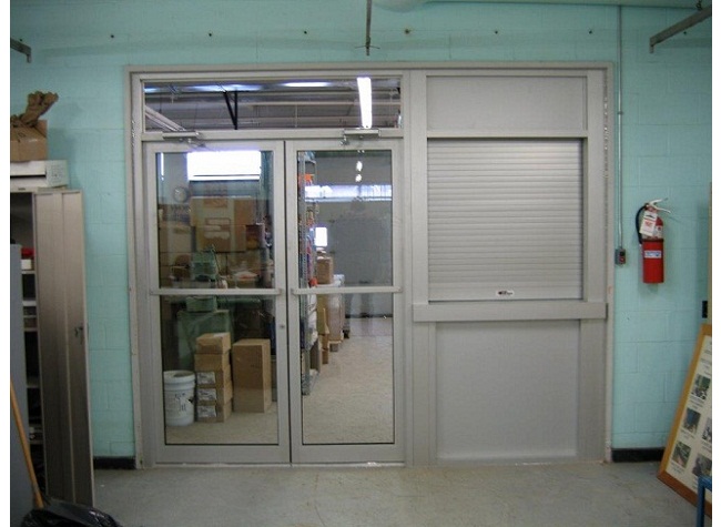 Aluminium glass doors from Vertech 1800 Series
