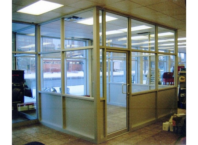 Aluminium glass doors from Vertech 1600 Series